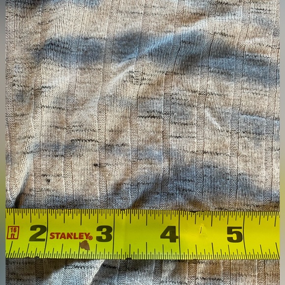 Lucky Brand Tye Dye Blue Long Sleeve XS Knitted Look - Picture 9 of 9